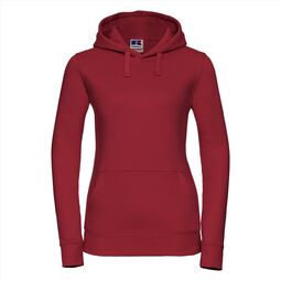 Afbeelding van RUS Ladies Authentic Hooded Sweat, Classic Red, XS