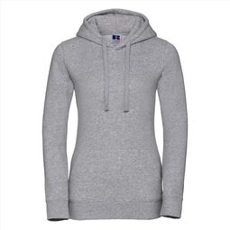Afbeelding van RUS Ladies Authentic Hooded Sweat, Light Oxford, XS