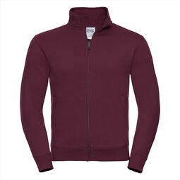 Afbeelding van RUS Men Authentic Sweat Jacket, Burgundy, XS