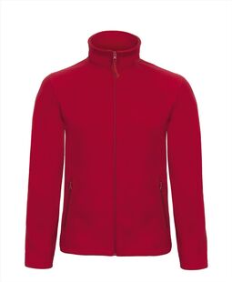 Afbeelding van B&C ID.501 Fleece jacket, Red, XS
