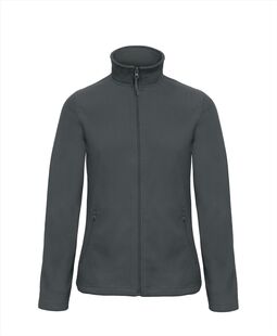 Afbeelding van B&C ID.501 Fleece jacket Women, Dark Grey, XS