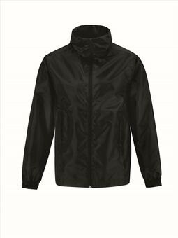 Afbeelding van B&C ID.601 Urban Windbreaker, Black, S