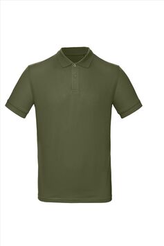 Afbeelding van B&C Inspire Polo Men_° Urban Khaki, S