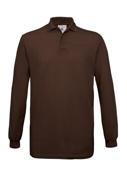 Afbeelding van B&C Safran Longsleeve, Brown, S