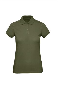 Afbeelding van B&C Inspire Polo Women_° Urban Khaki, S
