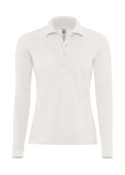Afbeelding van B&C Safran Pure Women LSL, White, S