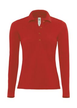 Afbeelding van B&C Safran Pure Women LSL, Red, S