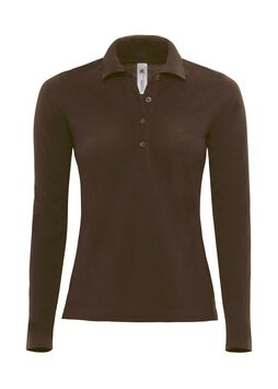 Afbeelding van B&C Safran Pure Women LSL, Brown, S