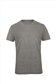 Afbeelding van B&C Triblend T-Shirt Men, Heather Light Grey, S