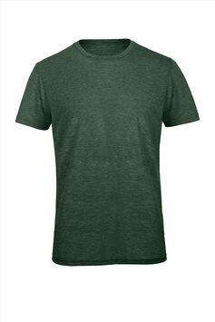 Afbeelding van B&C Triblend T-Shirt Men, Heather Forest, S