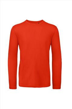Afbeelding van B&C Inspire LSL T Men_° Fire Red, S