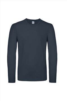 Afbeelding van B&C #E150 Longsleeve, Navy, S