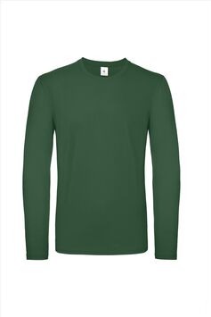 Afbeelding van B&C #E150 Longsleeve, Bottle Green, S