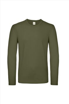 Afbeelding van B&C #E150 Longsleeve, Urban Khaki, S