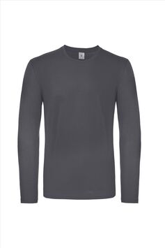 Afbeelding van B&C #E150 Longsleeve, Dark Grey, S