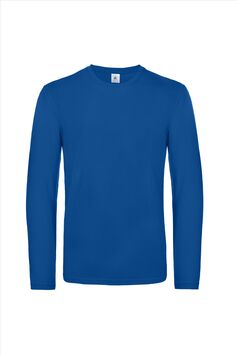 Afbeelding van B&C #E190 Longsleeve, Royal Blue, S