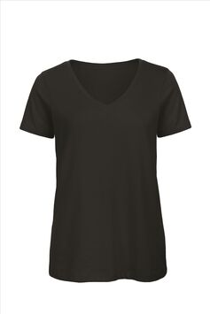 Afbeelding van B&C Inspire V-neck T Women_° Black, S