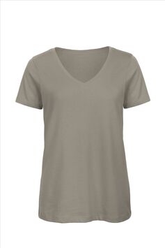 Afbeelding van B&C Inspire V-neck T Women_° Light Grey, S