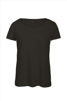 Afbeelding van B&C Triblend T Women , Black, S