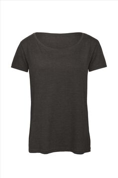 Afbeelding van B&C Triblend T Women , Heather Dark Grey, S