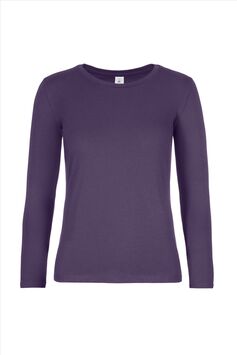 Afbeelding van B&C #E190 Longsleeve Women, Urban Purple, S
