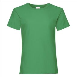 Afbeelding van FOTL Girls Valueweight T, Kelly Green, 3-4jr