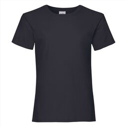 Afbeelding van FOTL Girls Valueweight T, Deep Navy, 3-4jr