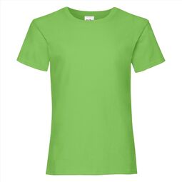 Afbeelding van FOTL Girls Valueweight T, Lime, 3-4jr