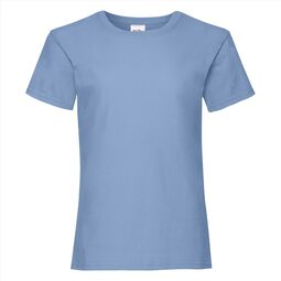Afbeelding van FOTL Girls Valueweight T, Sky Blue, 3-4jr