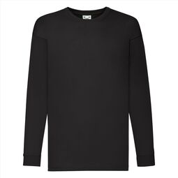 Afbeelding van FOTL Kids Valueweight Longsleeve T, Black, 3-4jr