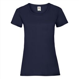 Afbeelding van FOTL Lady-Fit Valueweight T, Navy, S