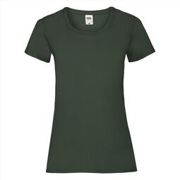 Afbeelding van FOTL Lady-Fit Valueweight T, Bottle Green, S