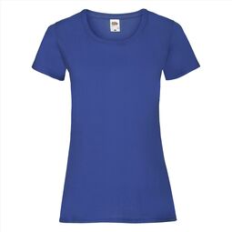 Afbeelding van FOTL Lady-Fit Valueweight T, Royal Blue, S