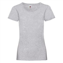 Afbeelding van FOTL Lady-Fit Valueweight T, Heather Grey, S