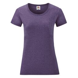 Afbeelding van FOTL Lady-Fit Valueweight T, Heather Purple, S