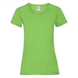Afbeelding van FOTL Lady-Fit Valueweight T, Lime, S