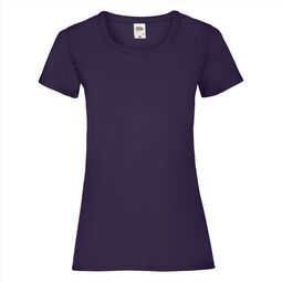 Afbeelding van FOTL Lady-Fit Valueweight T, Purple, S