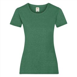 Afbeelding van FOTL Lady-Fit Valueweight T, Retro Heather Green, S