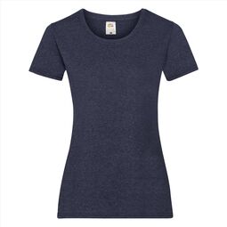 Afbeelding van FOTL Lady-Fit Valueweight T, Vintage Heather Navy, S