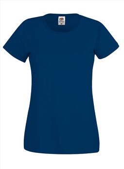 Afbeelding van FOTL Lady-Fit Original T, Navy, S
