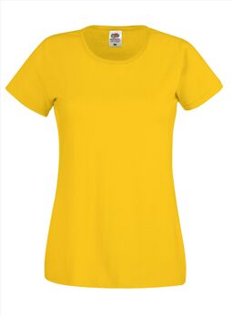 Afbeelding van FOTL Lady-Fit Original T, Sunflower, S