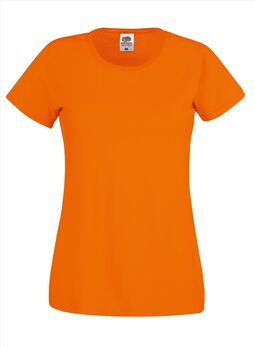 Afbeelding van FOTL Lady-Fit Original T, Orange, S