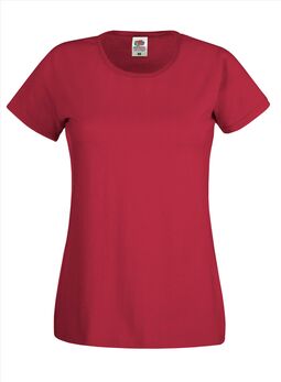 Afbeelding van FOTL Lady-Fit Original T, Brick Red, S