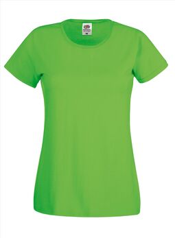 Afbeelding van FOTL Lady-Fit Original T, Lime, S