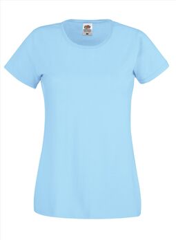 Afbeelding van FOTL Lady-Fit Original T, Sky Blue, S