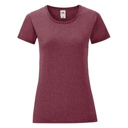 Afbeelding van FOTL Lady Iconic T, Heather Burgundy, S