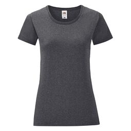 Afbeelding van FOTL Lady Iconic T, Dark Heather Grey, S