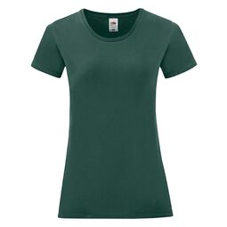 Afbeelding van FOTL Lady Iconic T, Forest Green, S