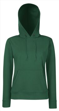 Afbeelding van FOTL Lady-Fit Classic Hooded Sweat, Bottle Green, S