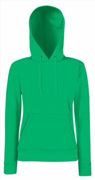 Afbeelding van FOTL Lady-Fit Classic Hooded Sweat, Kelly Green, S